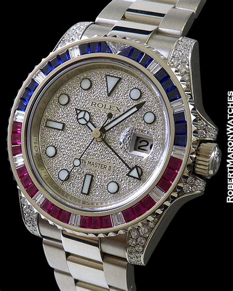 rolex gmt-master ii 116759 saru|Rolex Gmt Master II diamond.